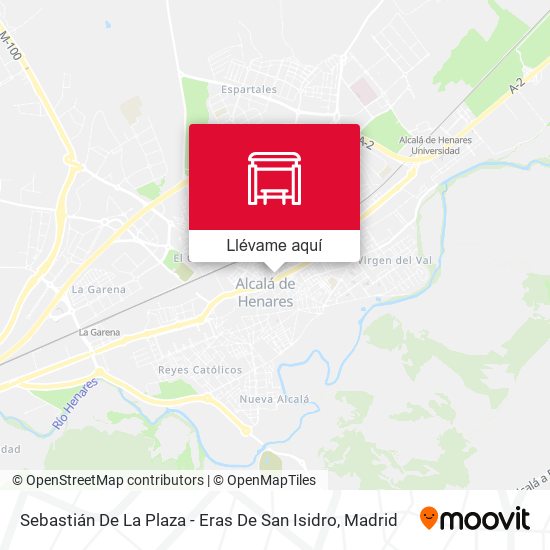 Mapa Sebastián De La Plaza - Eras De San Isidro