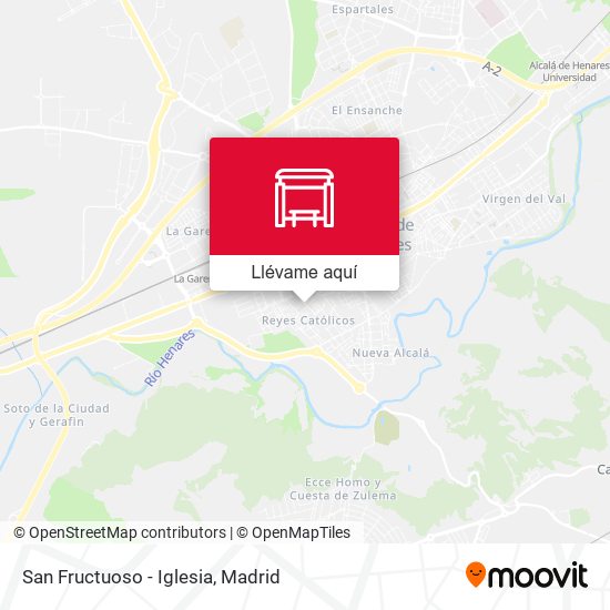 Mapa San Fructuoso - Iglesia