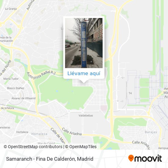 Mapa Samaranch - Fina De Calderón