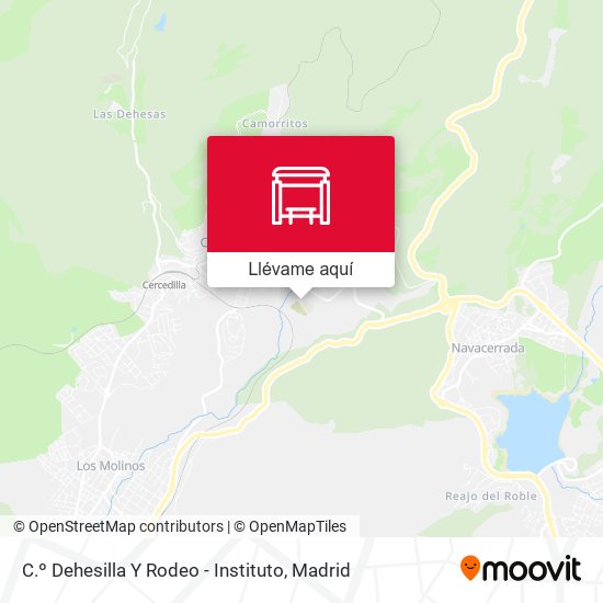 Mapa C.º Dehesilla Y Rodeo - Instituto