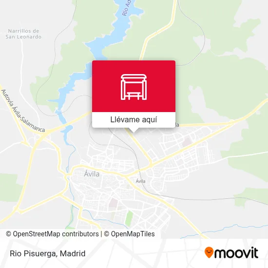 Mapa Rio Pisuerga