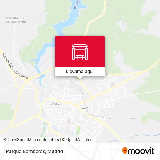 Mapa Parque Bomberos