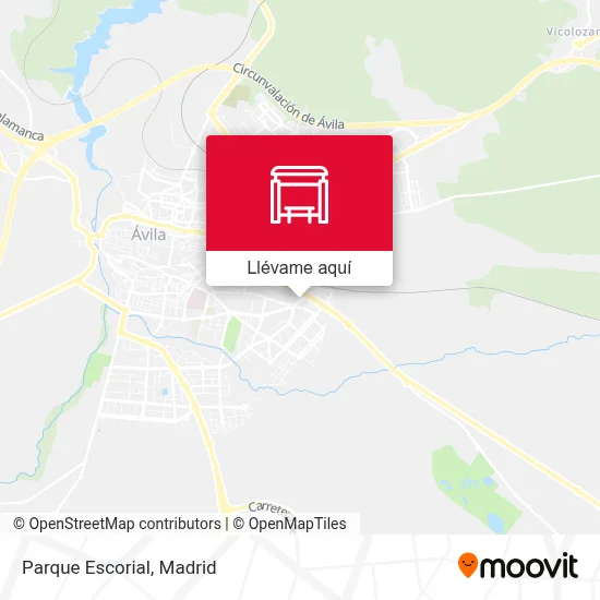 Mapa Parque Escorial