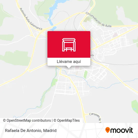 Mapa Rafaela De Antonio
