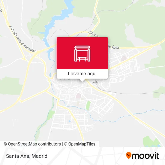 Mapa Santa Ana