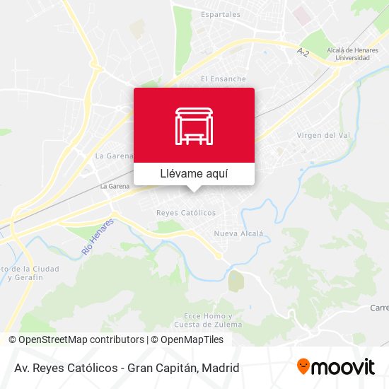 Mapa Av. Reyes Católicos - Gran Capitán
