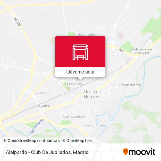 Mapa Alalpardo - Club De Jubilados