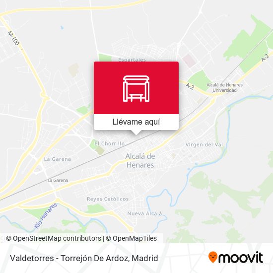 Mapa Valdetorres - Torrejón De Ardoz