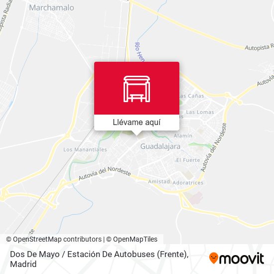 Mapa Dos De Mayo / Estación De Autobuses (Frente)