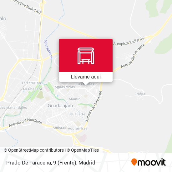 Mapa Prado De Taracena, 9 (Frente)