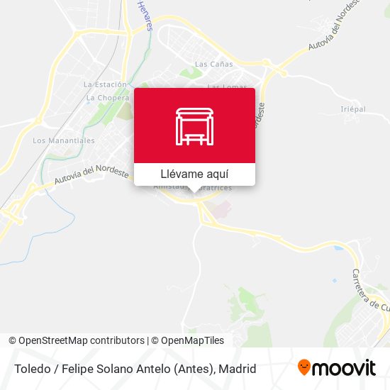 Mapa Toledo / Felipe Solano Antelo (Antes)