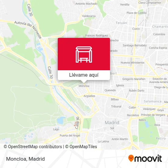 Mapa Moncloa