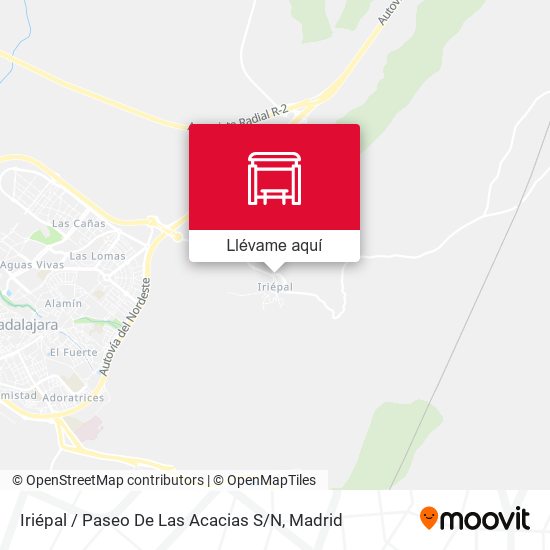 Mapa Iriépal / Paseo De Las Acacias S / N