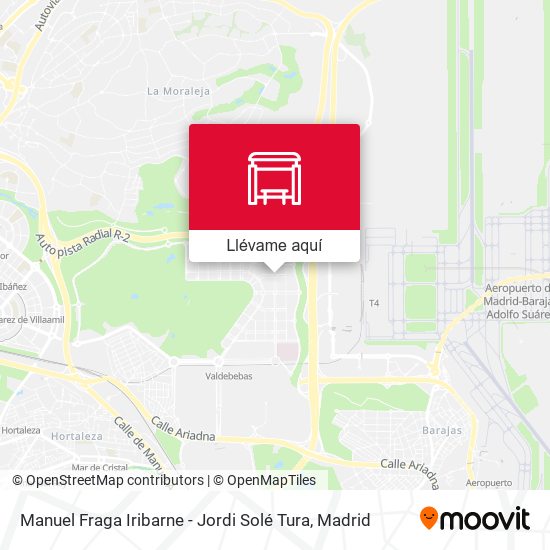 Mapa Manuel Fraga Iribarne - Jordi Solé Tura