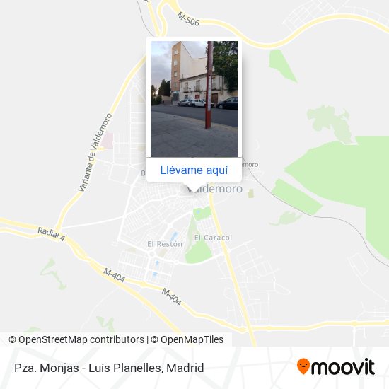 Mapa Pza. Monjas - Luís Planelles