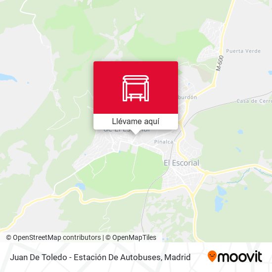 Mapa Juan De Toledo - Estación De Autobuses