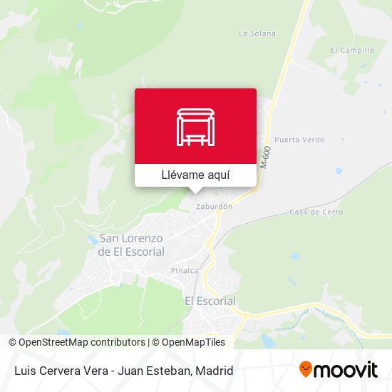 Mapa Luis Cervera Vera  - Juan Esteban