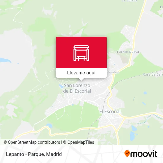 Mapa Lepanto - Parque