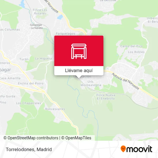 Mapa Torrelodones