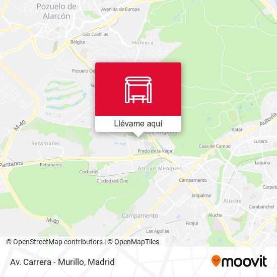 Mapa Av. Carrera - Murillo