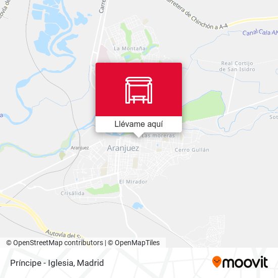 Mapa Príncipe - Iglesia