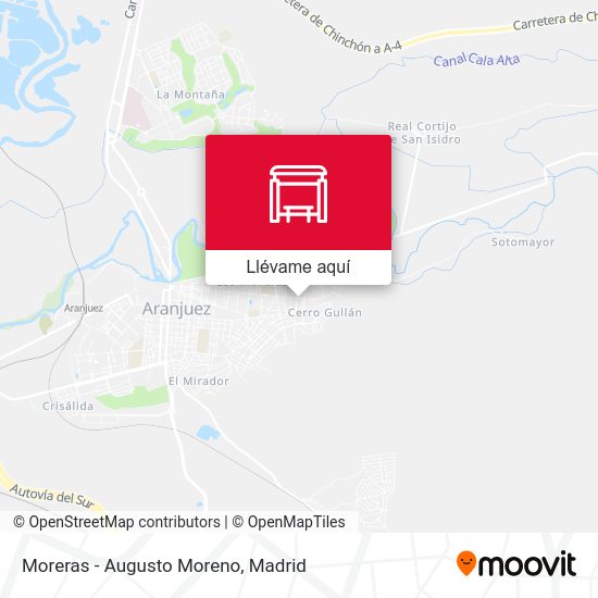 Mapa Moreras - Augusto Moreno