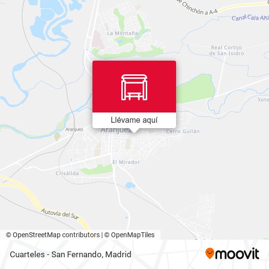 Mapa Cuarteles - San Fernando