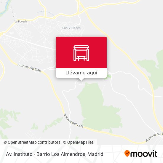 Mapa Av. Instituto - Barrio Los Almendros