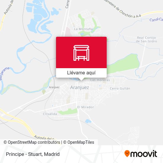 Mapa Príncipe - Stuart
