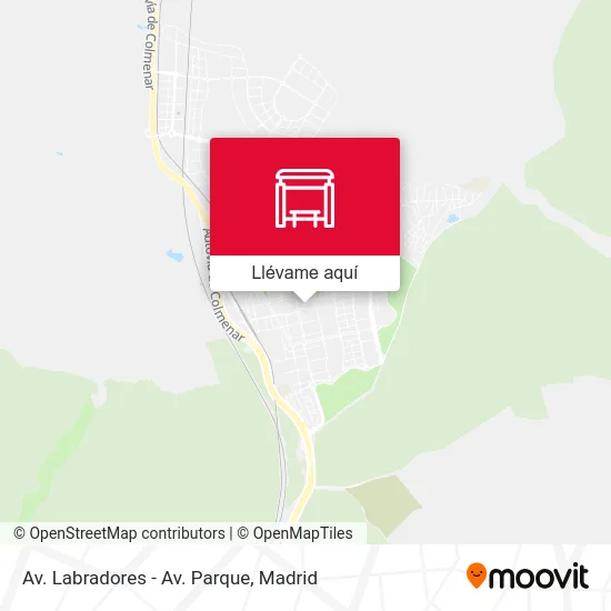Mapa Av. Labradores - Av. Parque