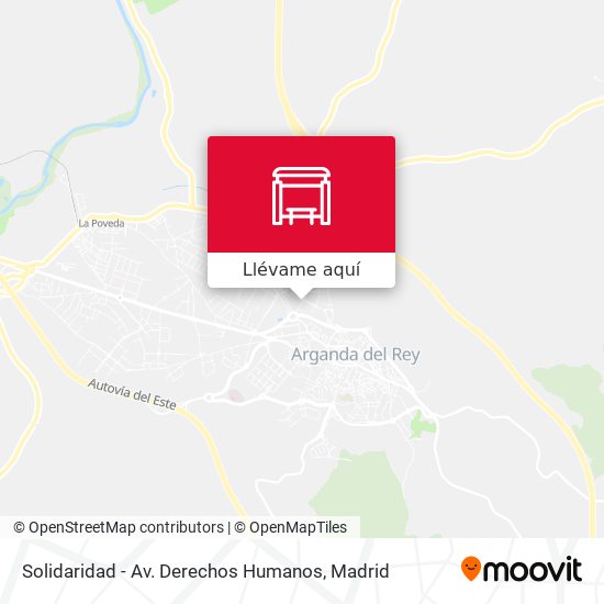 Mapa Solidaridad - Av. Derechos Humanos