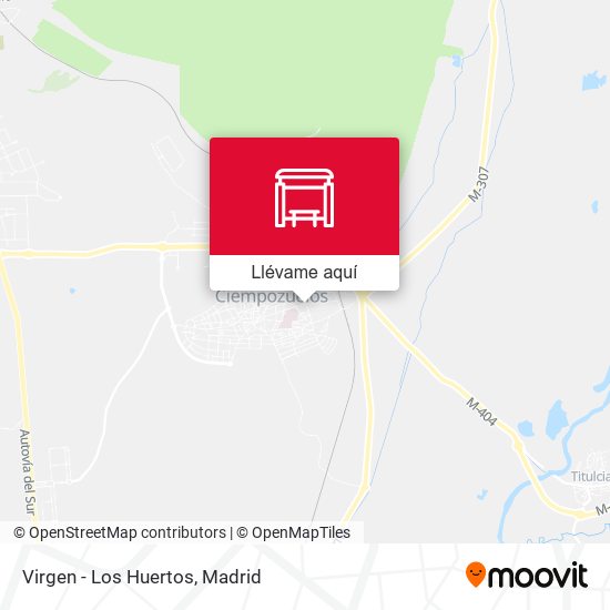 Mapa Virgen - Los Huertos