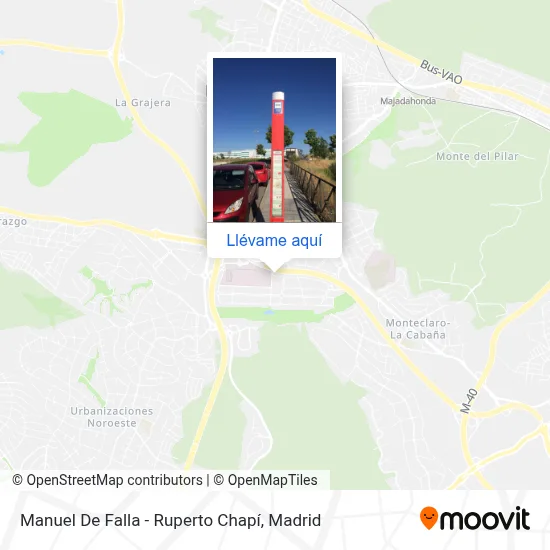 Mapa Manuel De Falla - Ruperto Chapí