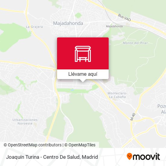 Mapa Joaquín Turina - Centro De Salud
