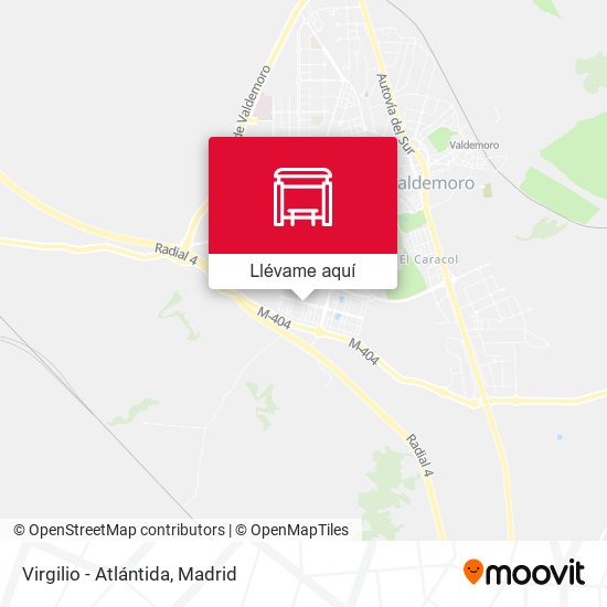 Mapa Virgilio - Atlántida