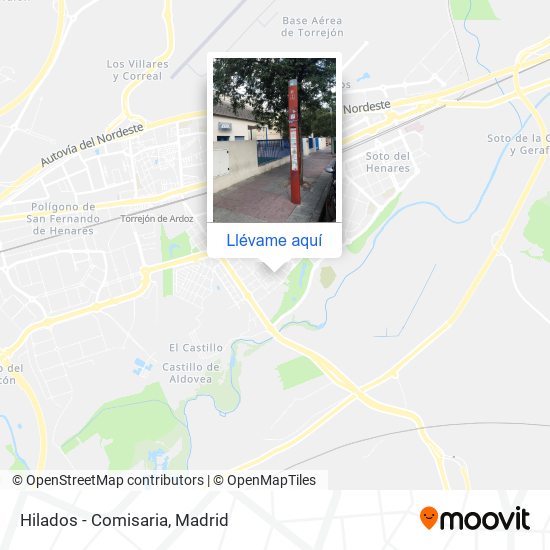 Mapa Hilados - Comisaria