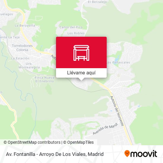 Mapa Av. Fontanilla - Arroyo De Los Viales