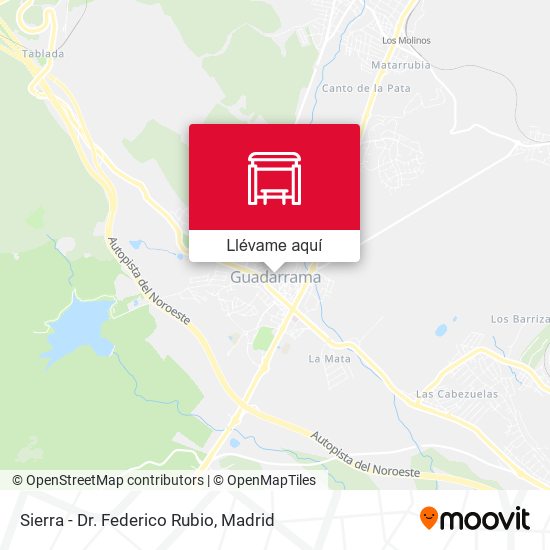 Mapa Sierra - Dr. Federico Rubio
