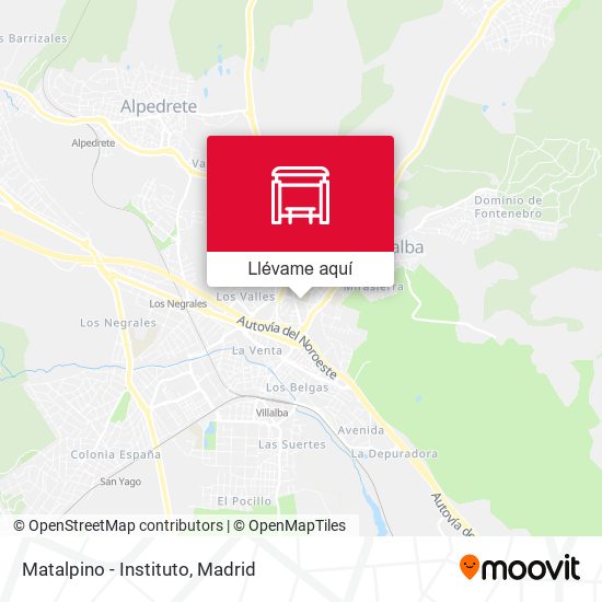 Mapa Matalpino - Instituto