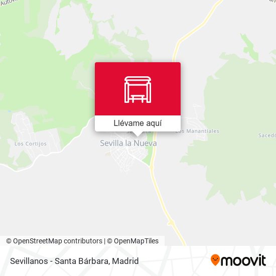 Mapa Sevillanos - Santa Bárbara