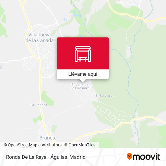 Mapa Ronda De La Raya - Águilas