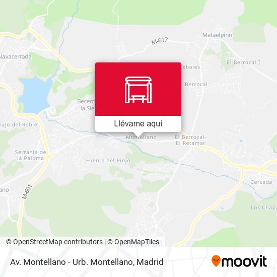 Mapa Av. Montellano - Urb. Montellano