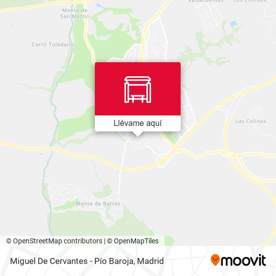 Mapa Miguel De Cervantes - Pío Baroja