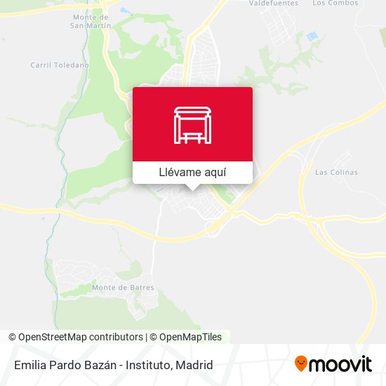 Mapa Emilia Pardo Bazán - Instituto