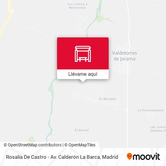 Mapa Rosalía De Castro - Av. Calderón La Barca