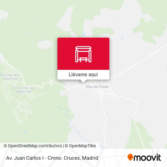 Mapa Av. Juan Carlos I - Cmno. Cruces