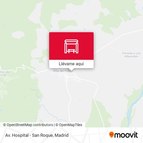 Mapa Av. Hospital - San Roque