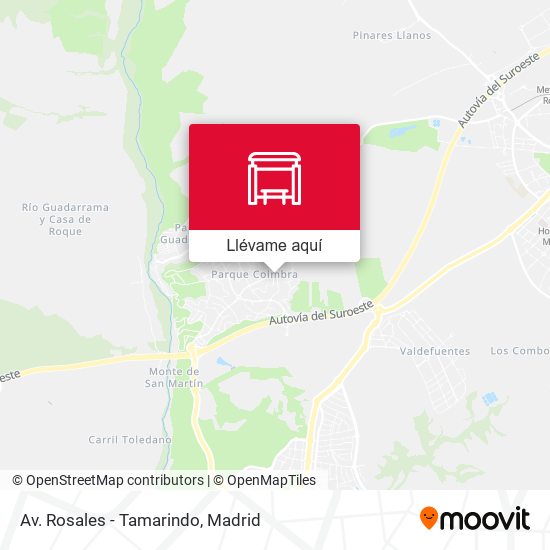 Mapa Av. Rosales - Tamarindo