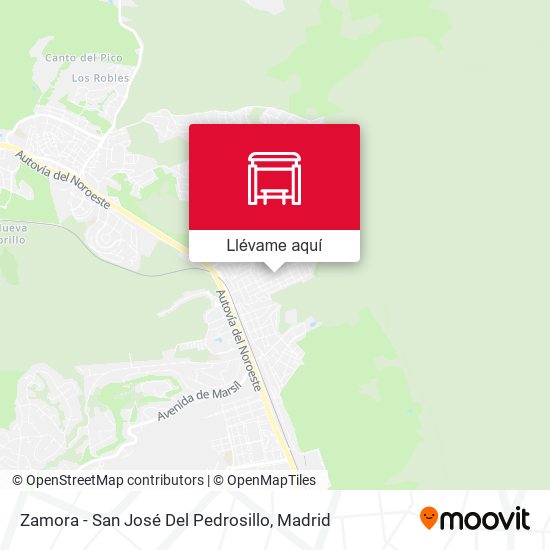 Mapa Zamora - San José Del Pedrosillo