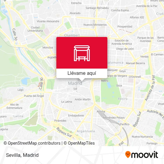 Mapa Sevilla